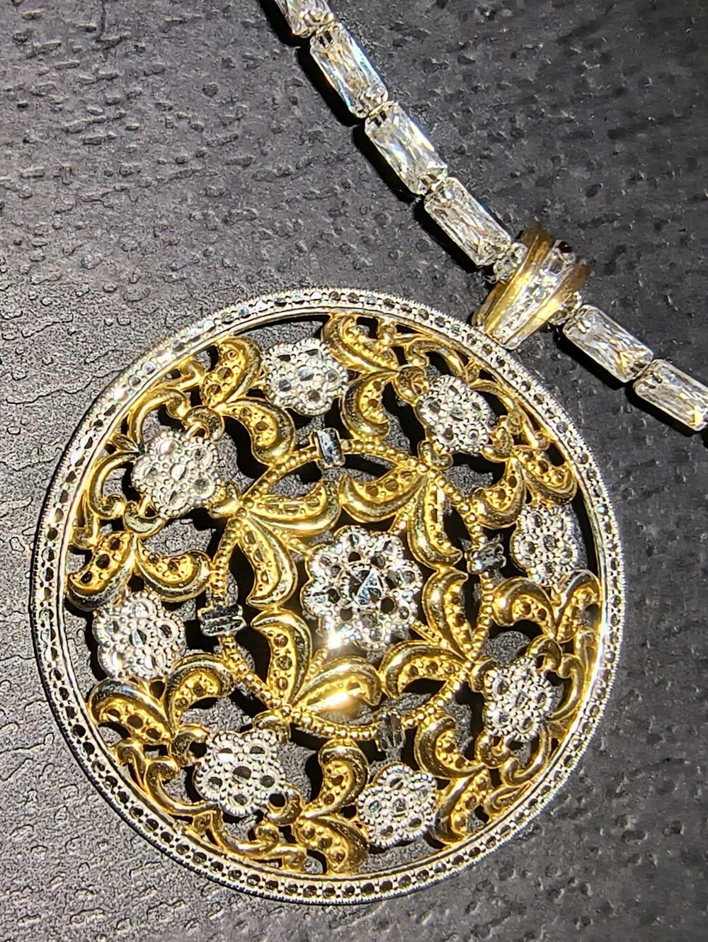 14 KAE Rhinestone Necklace